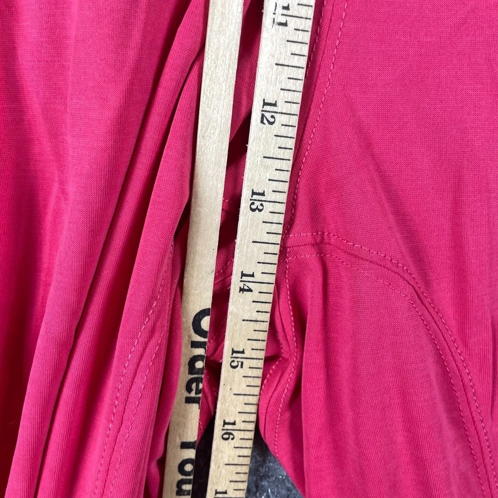 Anthropologie Pants Womens Medium Pink Pull On Drawstring Pockets Cropped‎ $88